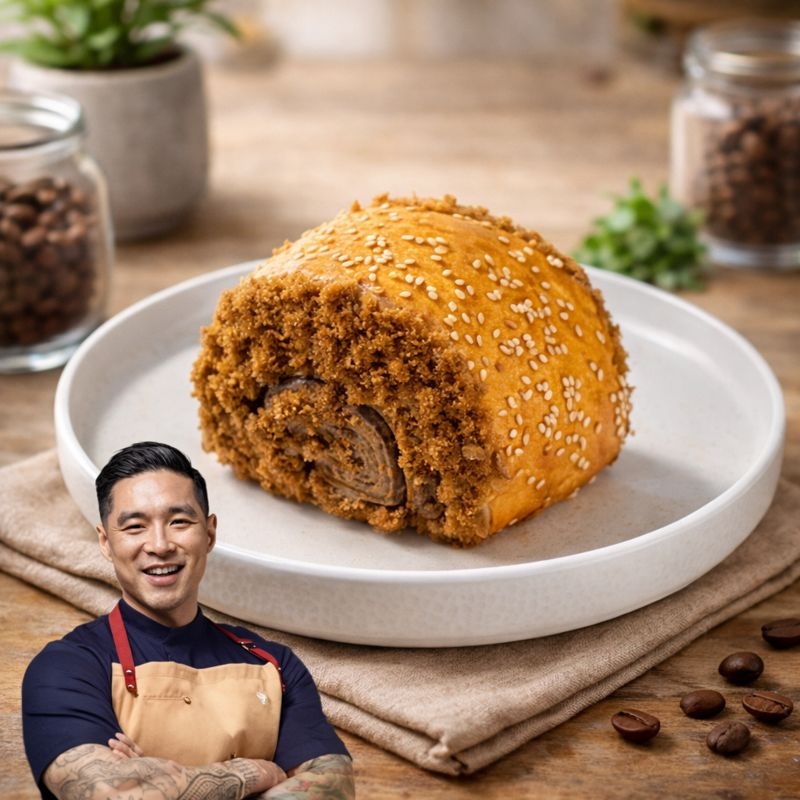 Roti Gulung Abon